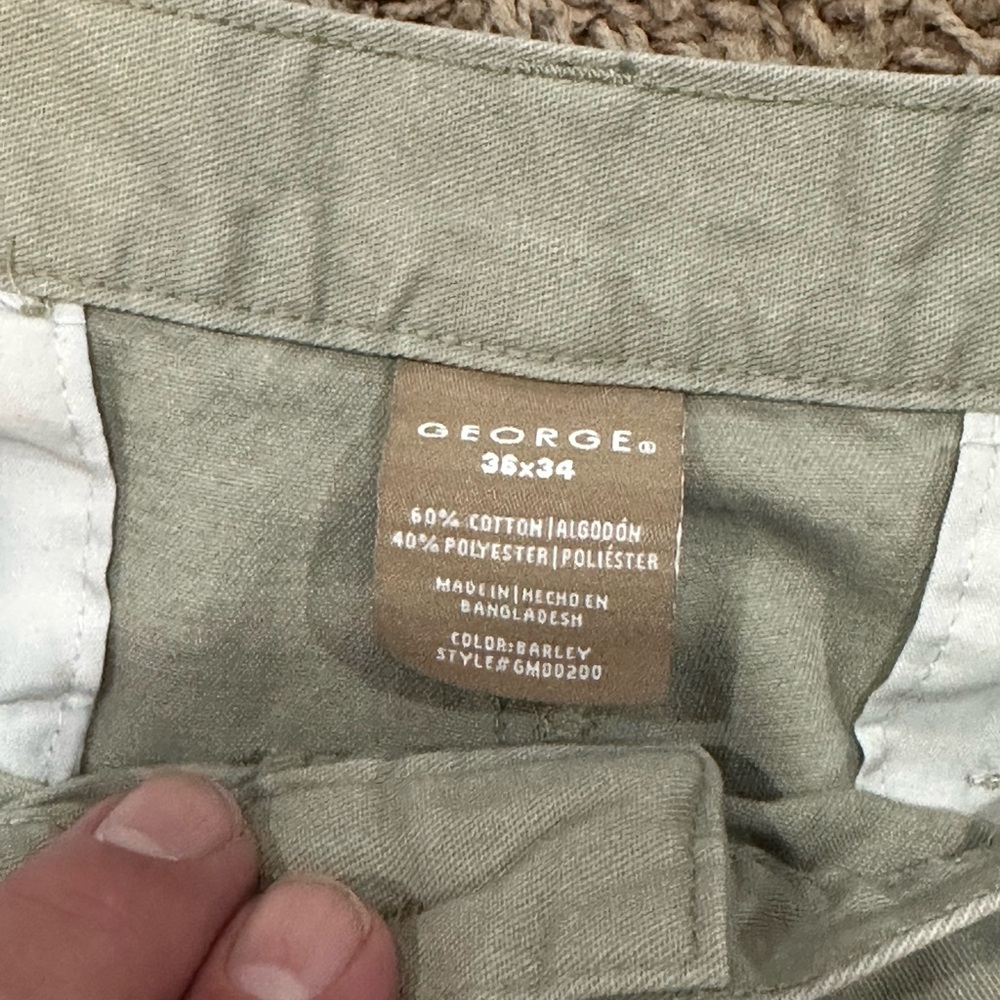 George Men's Light Tan Chinos - Picture 3 of 3